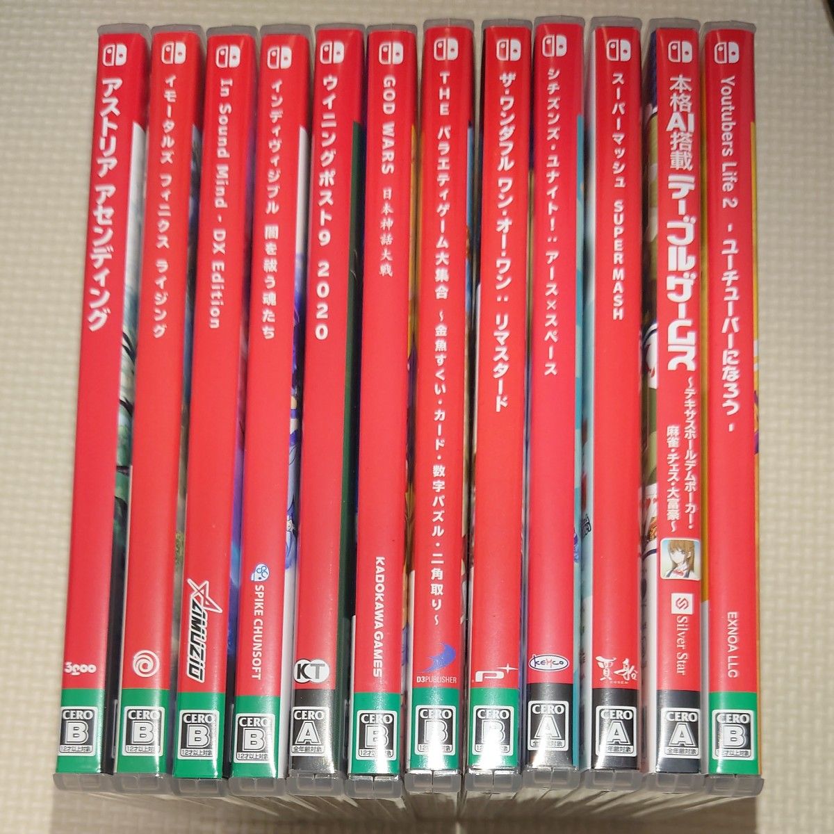 Switch】スイッチソフト12本まとめ売り｜Yahoo!フリマ（旧PayPayフリマ）