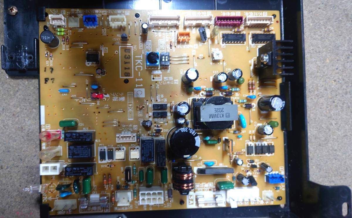 Yahoo!オークション - 長府 石油 灯油 給湯器 部品 制御基板 TKC-11 混