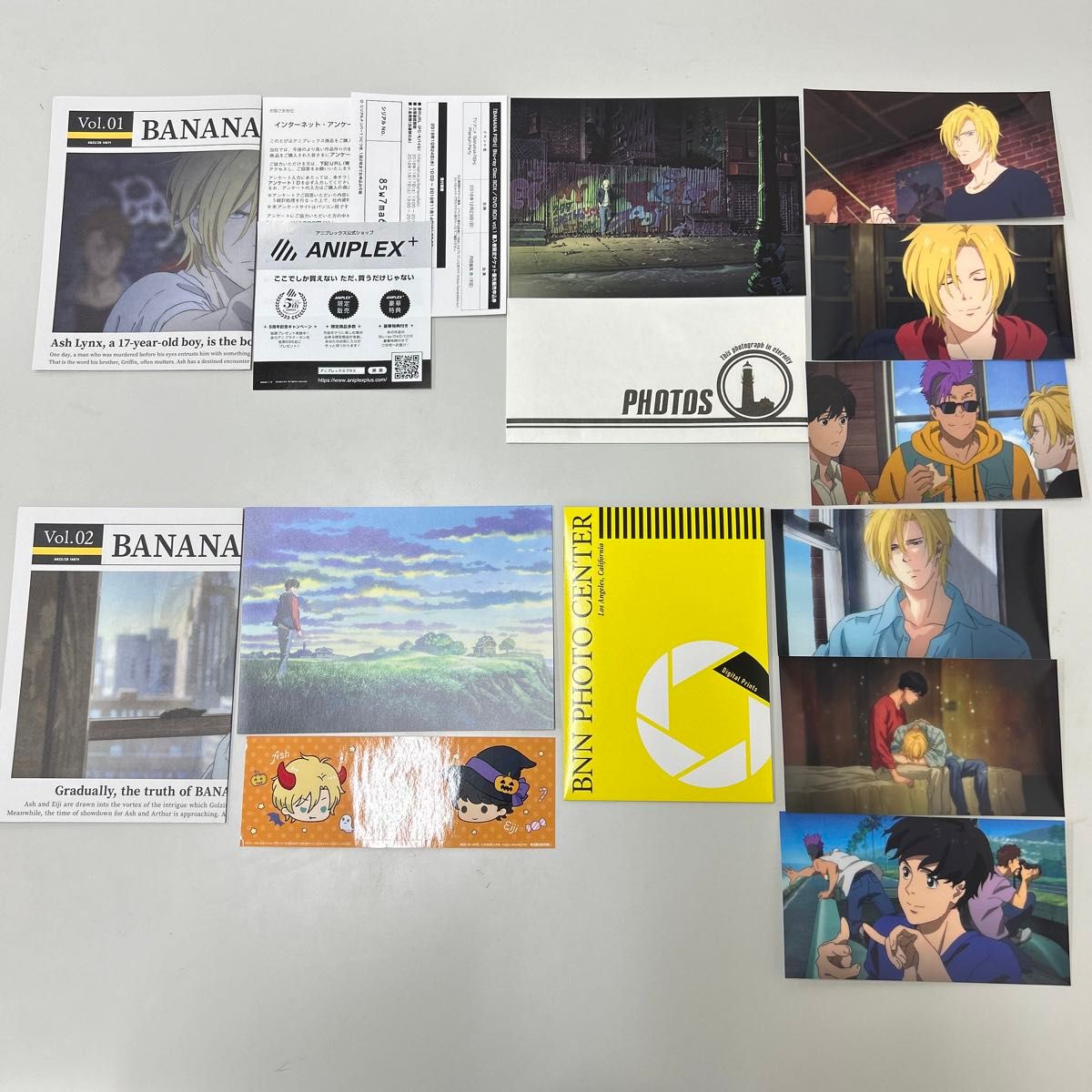 BANANA FISH DVD BOX 1〜4(完全生産限定版) 全巻セット 収納ボックス