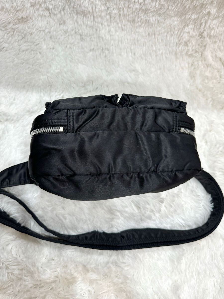 定価39600円】 美品 PORTER 2層式 タンカー ショルダーバッグ 黒