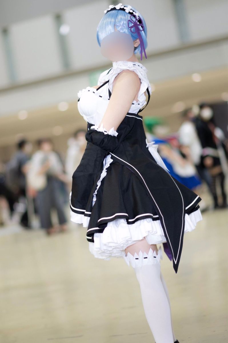 リゼロ レム コスプレ 衣装 コストモ製 ウィッグ付き｜Yahoo!フリマ
