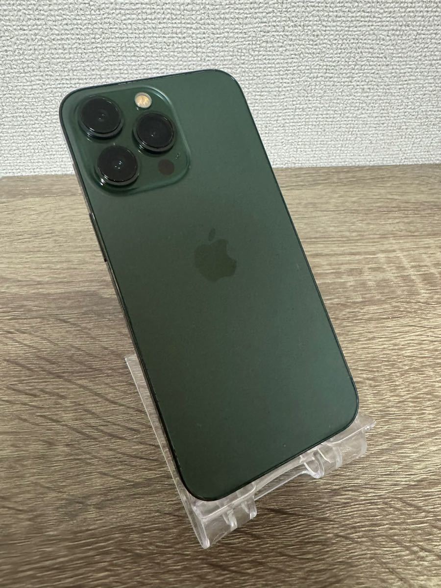 Apple iPhone 13 Pro 128GB デモ機 SIMフリー アルパイングリーン 最大