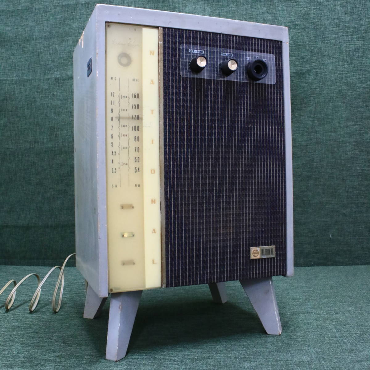 Yahoo!オークション - あ//A6308 【昭和レトロ】 NATIONAL 2BAND SUPER