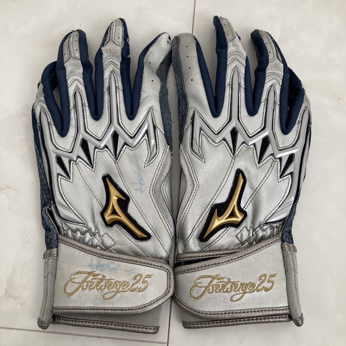 Yahoo!オークション - 筒香嘉智 実使用 バッティンググローブ 選手支給