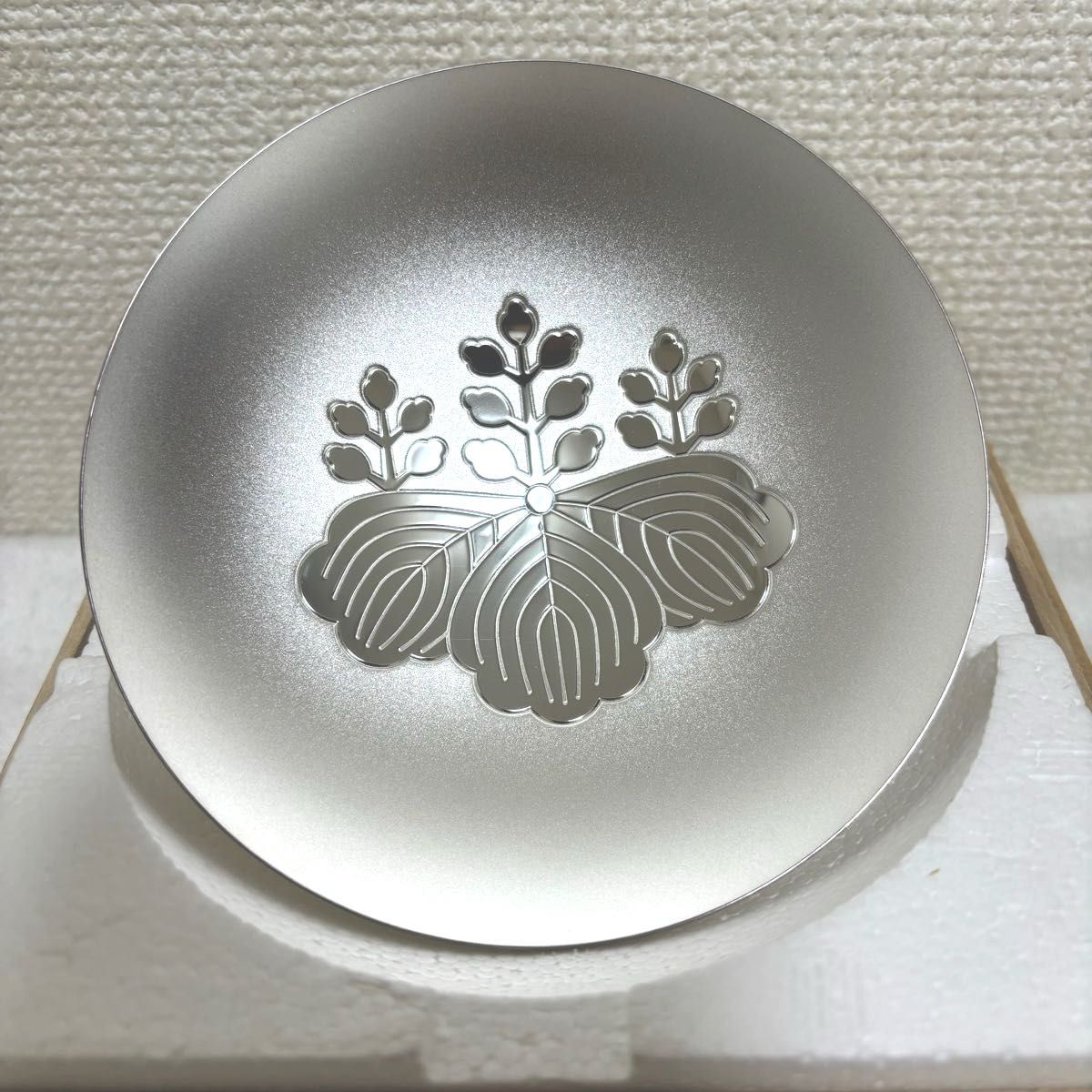 純銀】内閣総理大臣 銀杯 SILVER シルバー 造幣局刻印 記念 銀杯桐