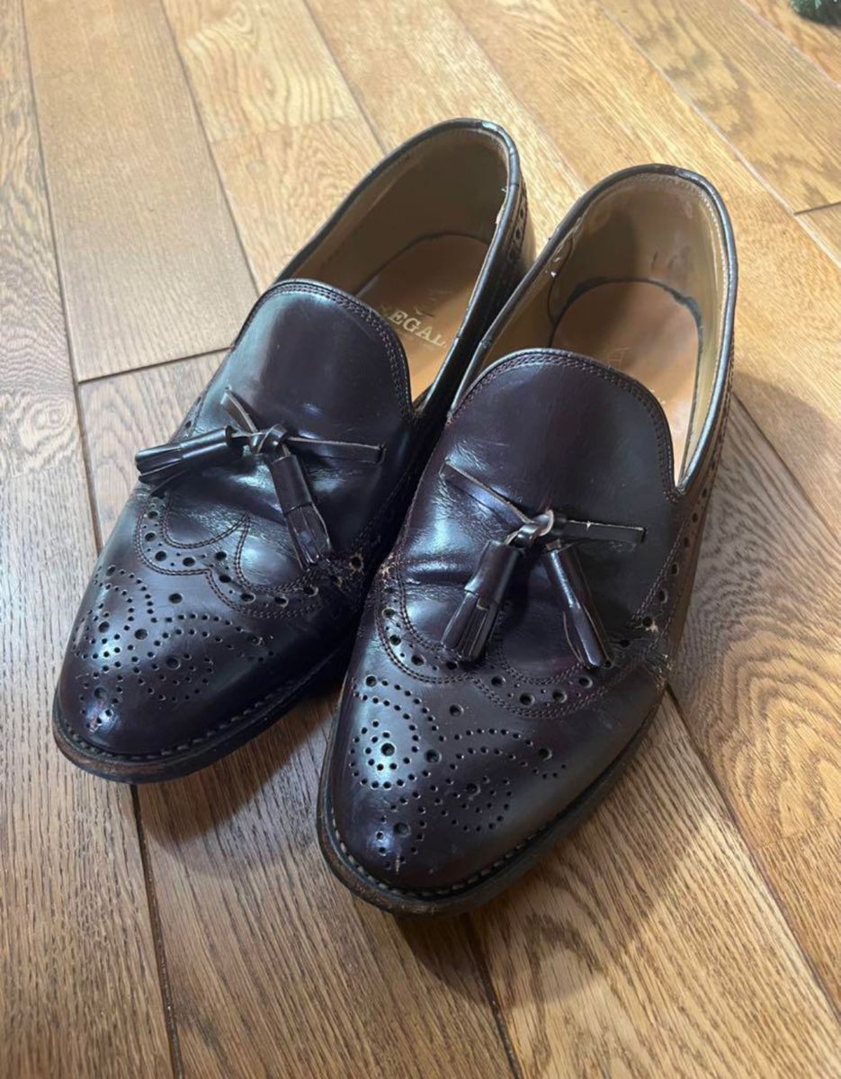 リーガル タッセルローファー ビジネスシューズ REGAL ウィングチップ