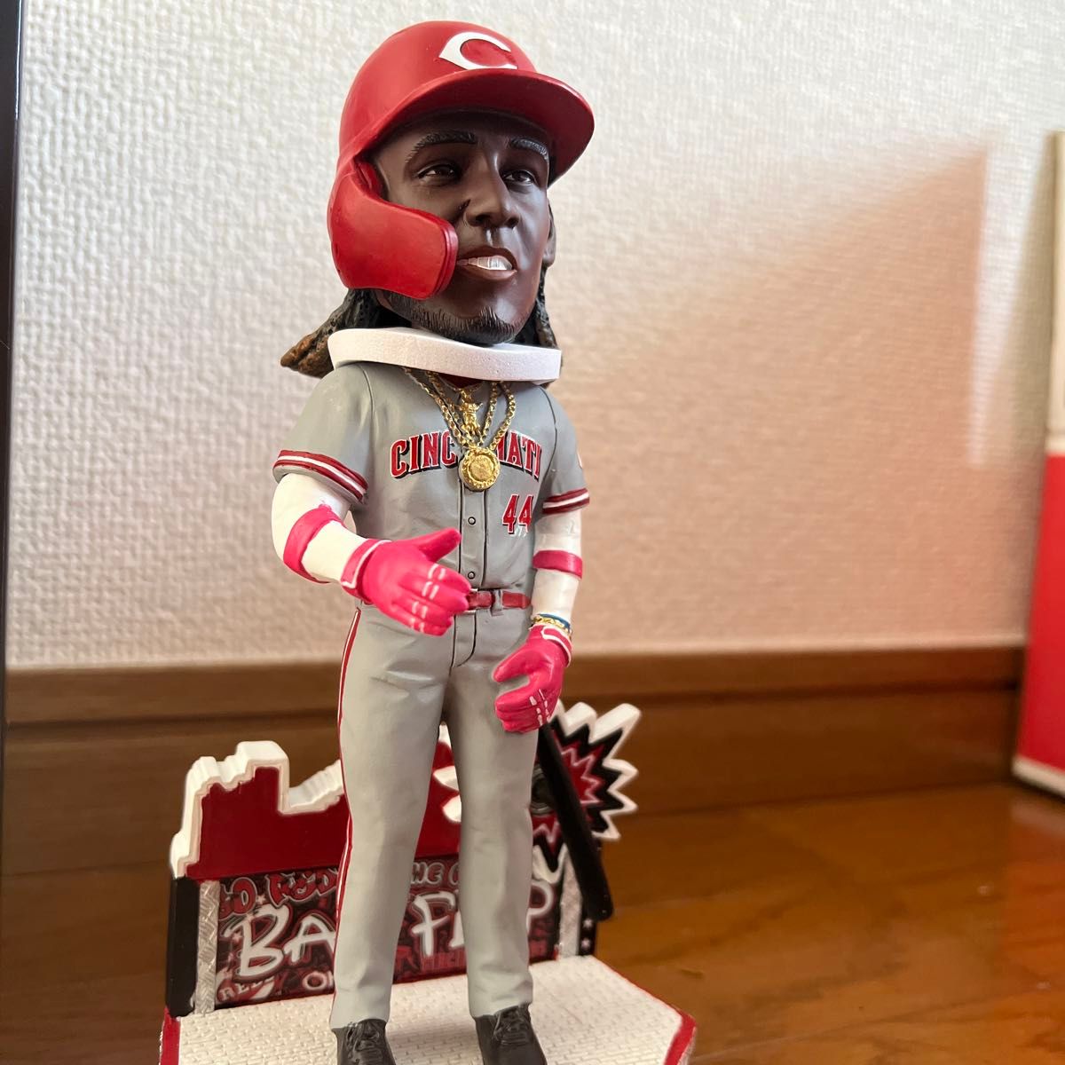 216個限定 エリー・デラクルーズ バットフリップ ボブルヘッド MLB