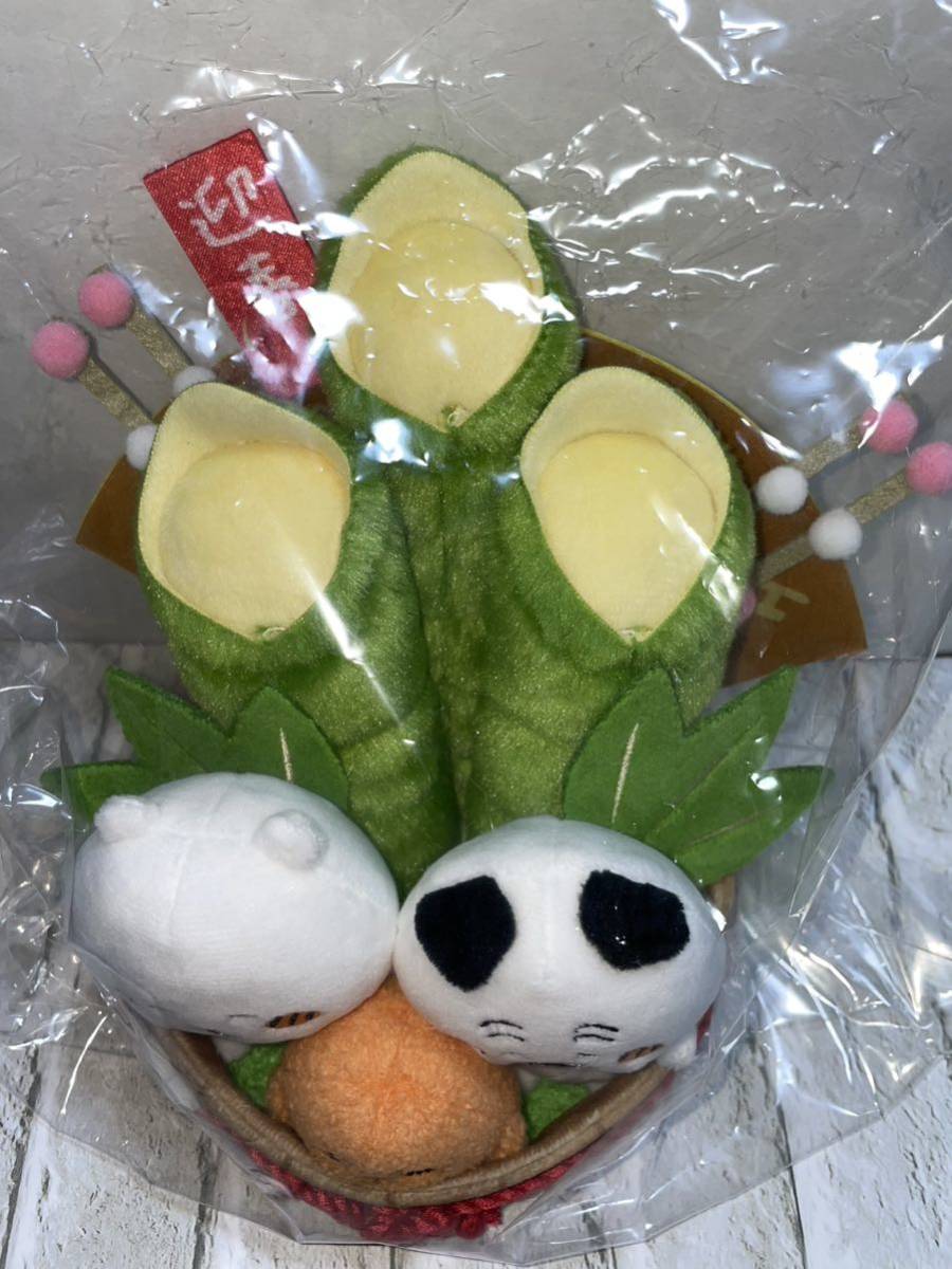 ナガノキャラクターズ 迎春かどまつぬいぐるみ ナガノ くま ちいかわ