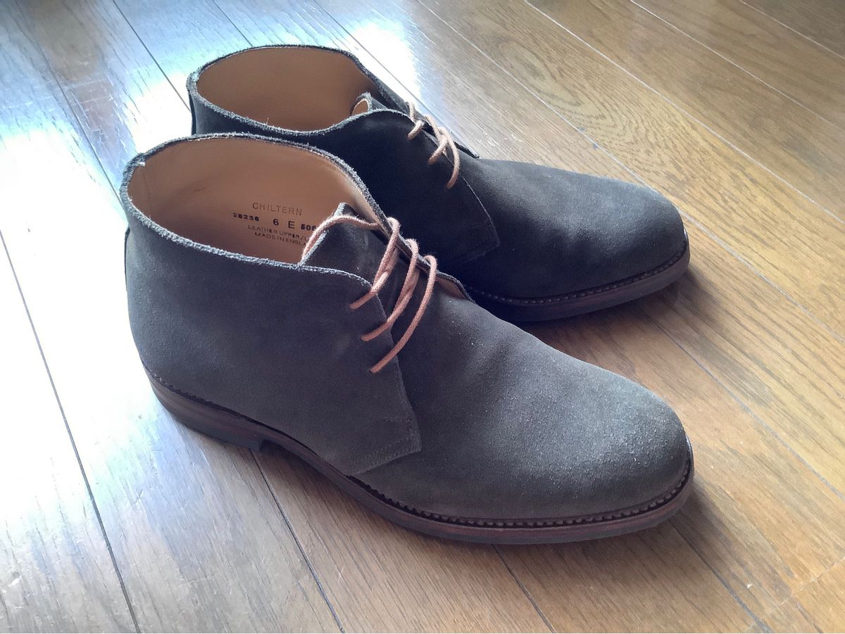 クロケット＆ジョーンズ チャッカブーツ チルターン アースグリーン