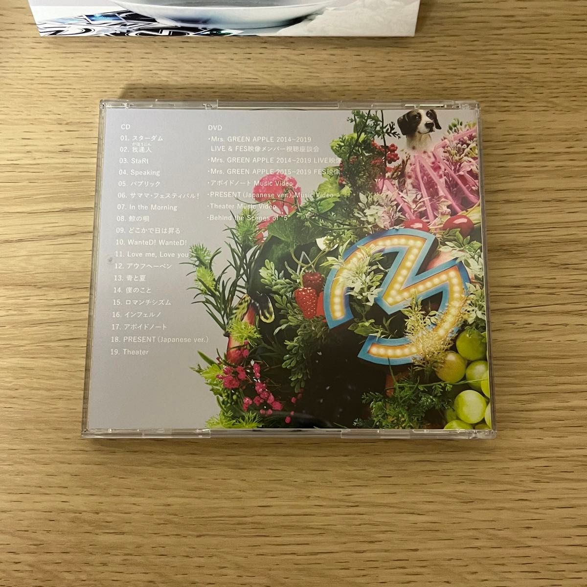 5 初回限定版 初回限定盤 Mrs GREEN APPLE ミセスグリーンアップル