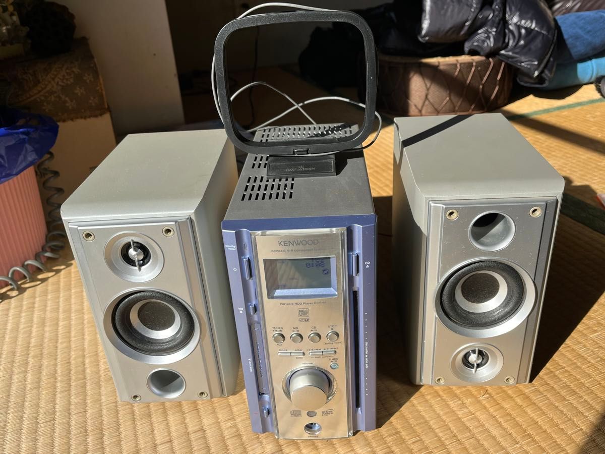 Kenwood RD-ESA5MD-S アンテナ付CD/MDステレオシステム Kenwood RD