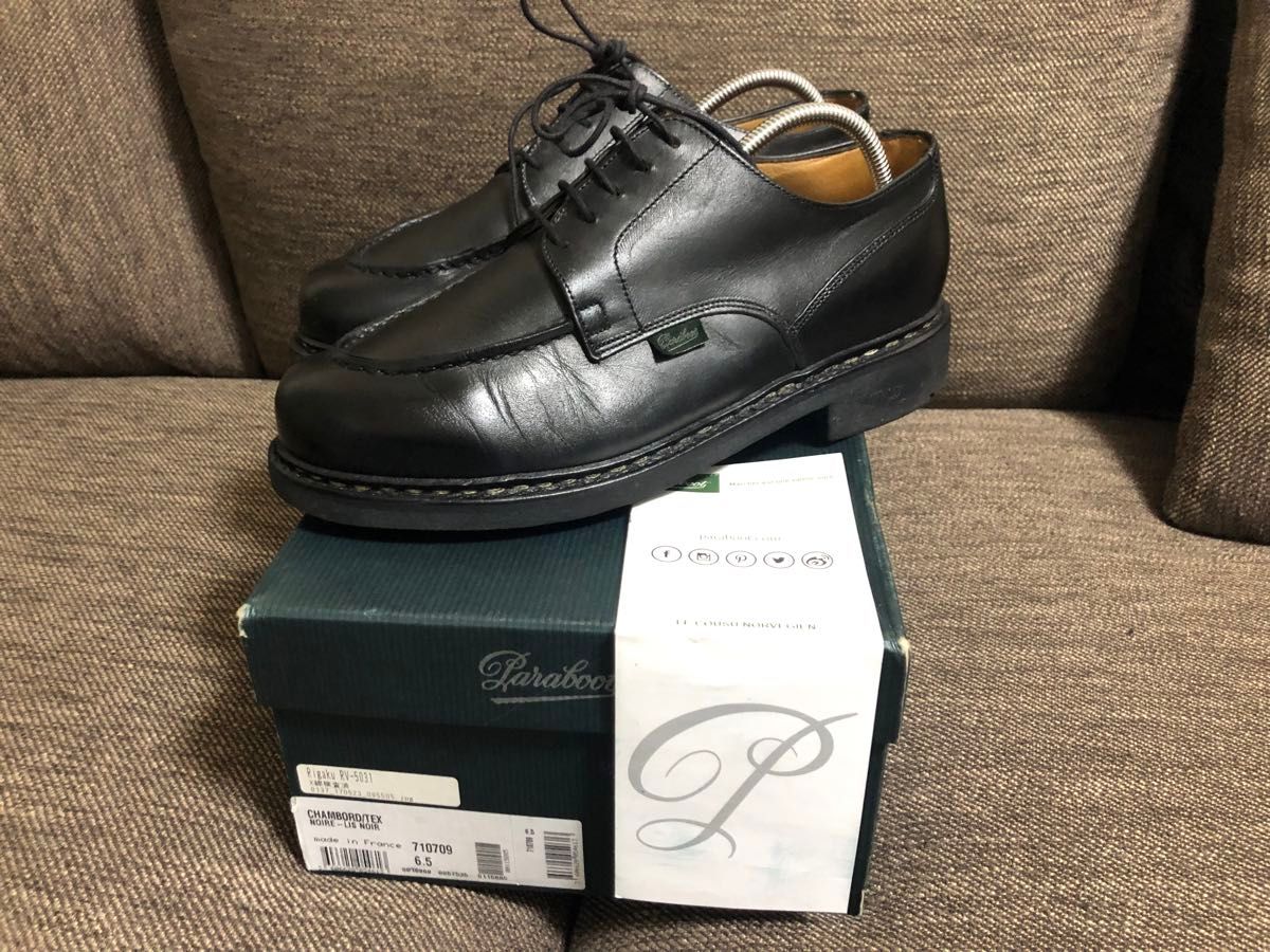 パラブーツ シャンボード 黒 6 5 極美品未使用級｜Yahoo!フリマ（旧