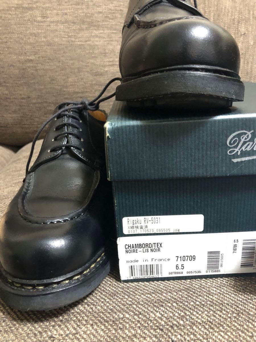パラブーツ シャンボード 黒 6 5 極美品未使用級｜Yahoo!フリマ（旧