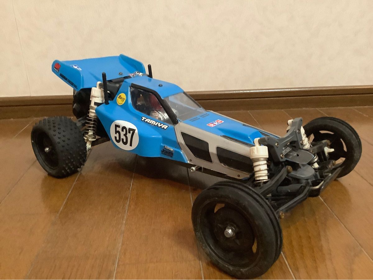 タミヤ DT-03 レーシングファイター 金属ボディ付き メカレス ジャンク