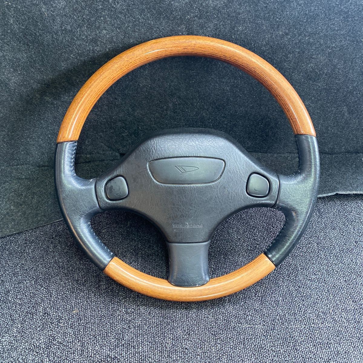 L700系 ミラ ミラジーノ 純正オプション ウッド MOMO ステアリング