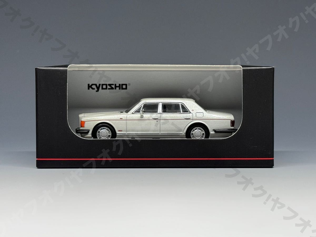 込】 京商 1/64 ベントレー ターボ R ホワイト ホビールート限定