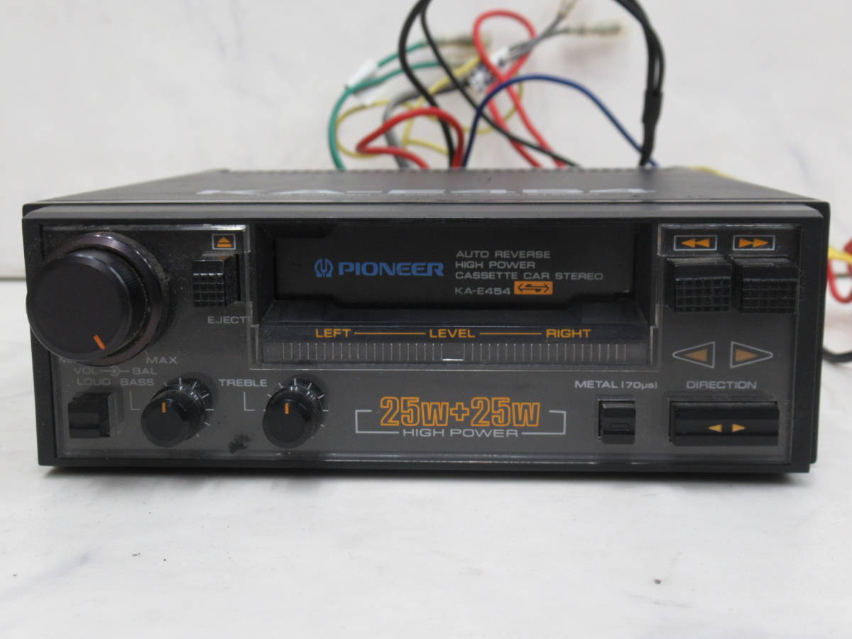 全国送料無料 当時物 パイオニア ロンサム・カーボーイ KA-E454(BK