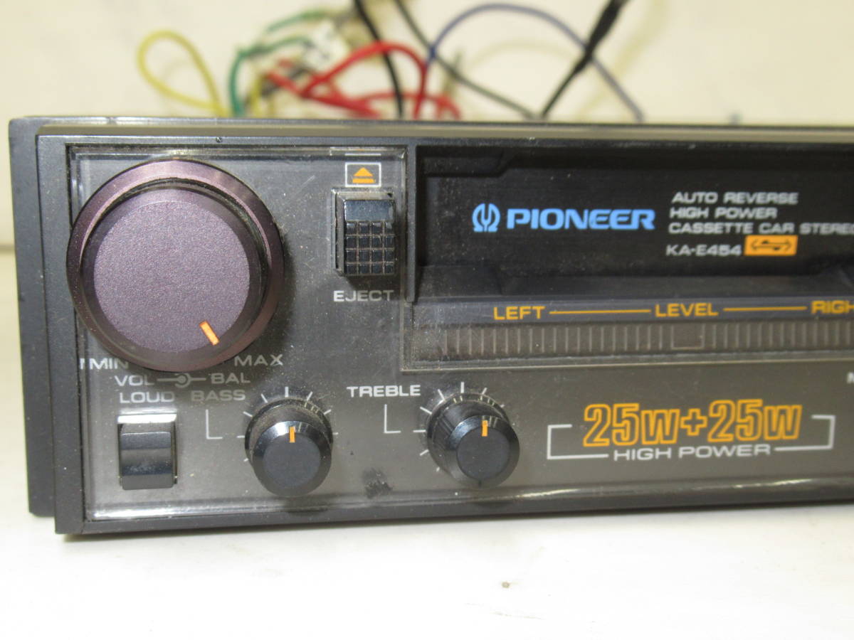 全国送料無料 当時物 パイオニア ロンサム・カーボーイ KA-E454(BK