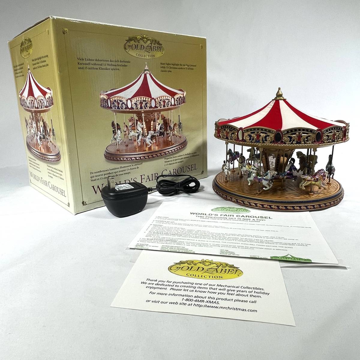 希少 ミスタークリスマス ゴールドレーベル メリーゴーランド 30曲入り