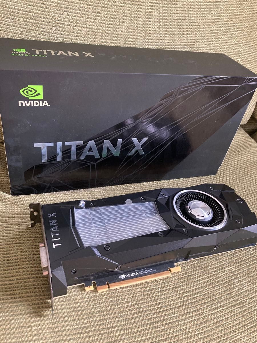 GTX Titan X 12GB Pascal 美品 動作確認済み GeForce NVIDIA｜Yahoo