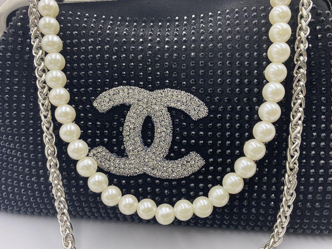 Chanel Novelty シャネルノベルティ パール チェーンバッグ 2Way