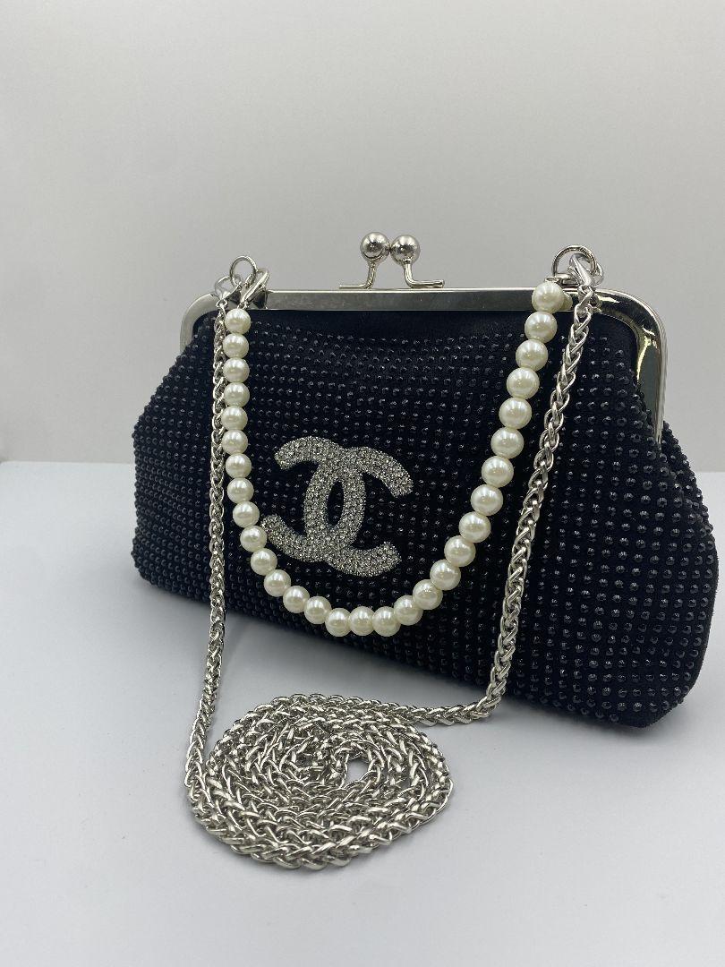 Chanel Novelty シャネルノベルティ パール チェーンバッグ 2Way