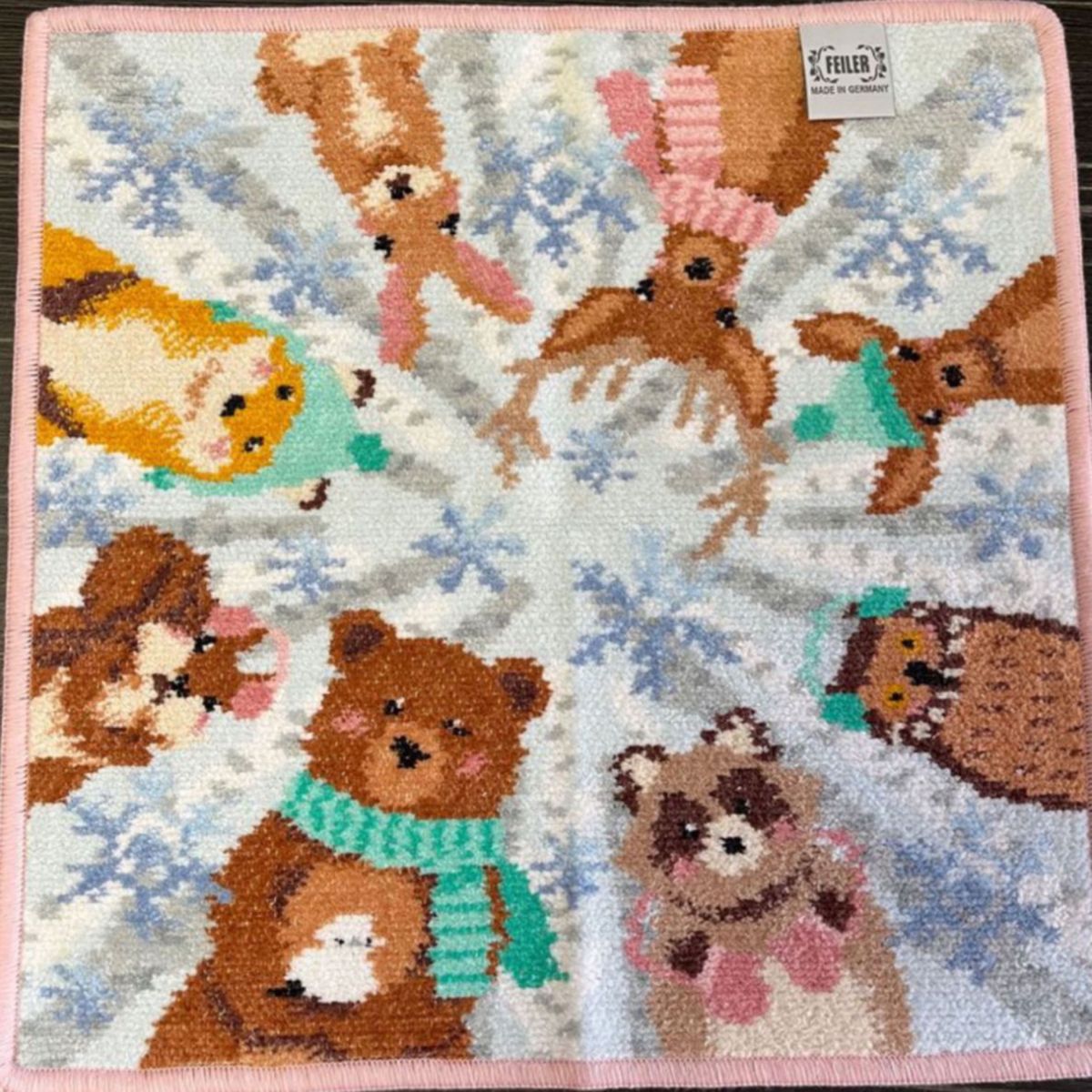 フェイラー FEILER タオルハンカチ ハンカチ ウィンターアニマルズ