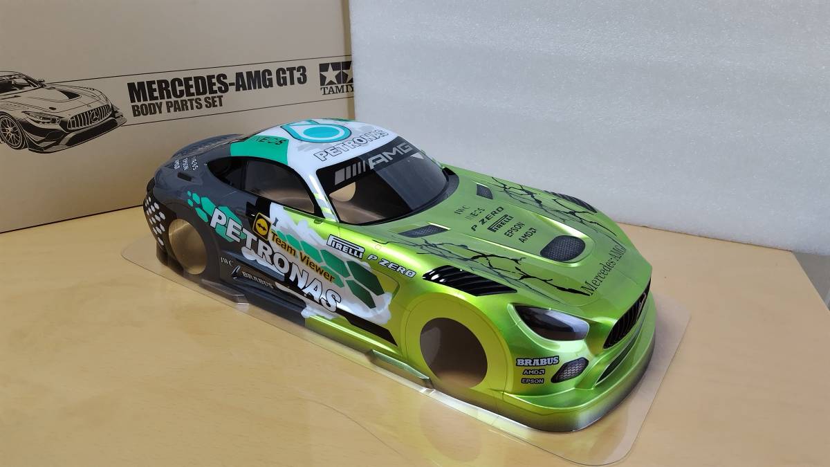 Yahoo!オークション - タミヤ SP.1590 1/10RC MERCEDES-AMG GT3 スペ