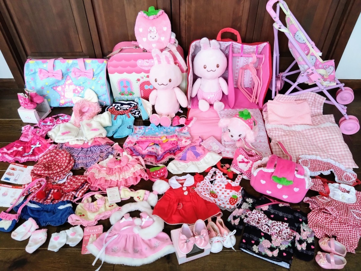 Yahoo!オークション - マザーガーデン うさもも 着せ替え 大量 まとめ