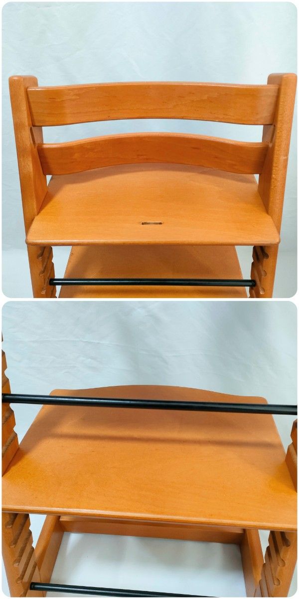 ストッケ トリップトラップ ベビーセット 廃盤色チェリー S/N 3 zwzl2