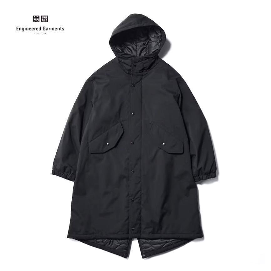 日本未発売 UNIQLO Engineered Garments PUFFTECH HOODED COAT