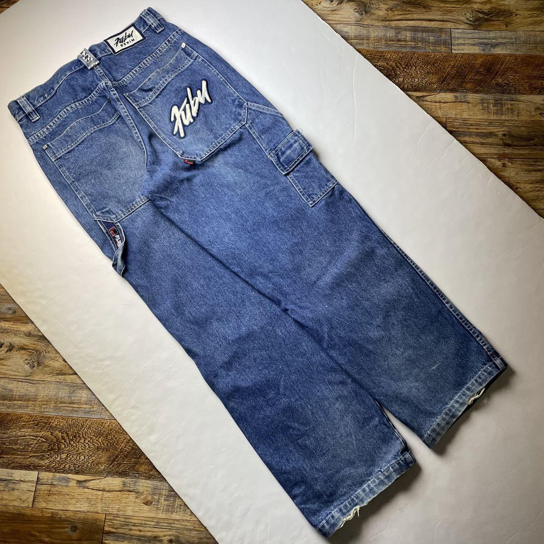 FUBU フブ バギーデニム ペインターパンツ ジーンズ ストリート 古着