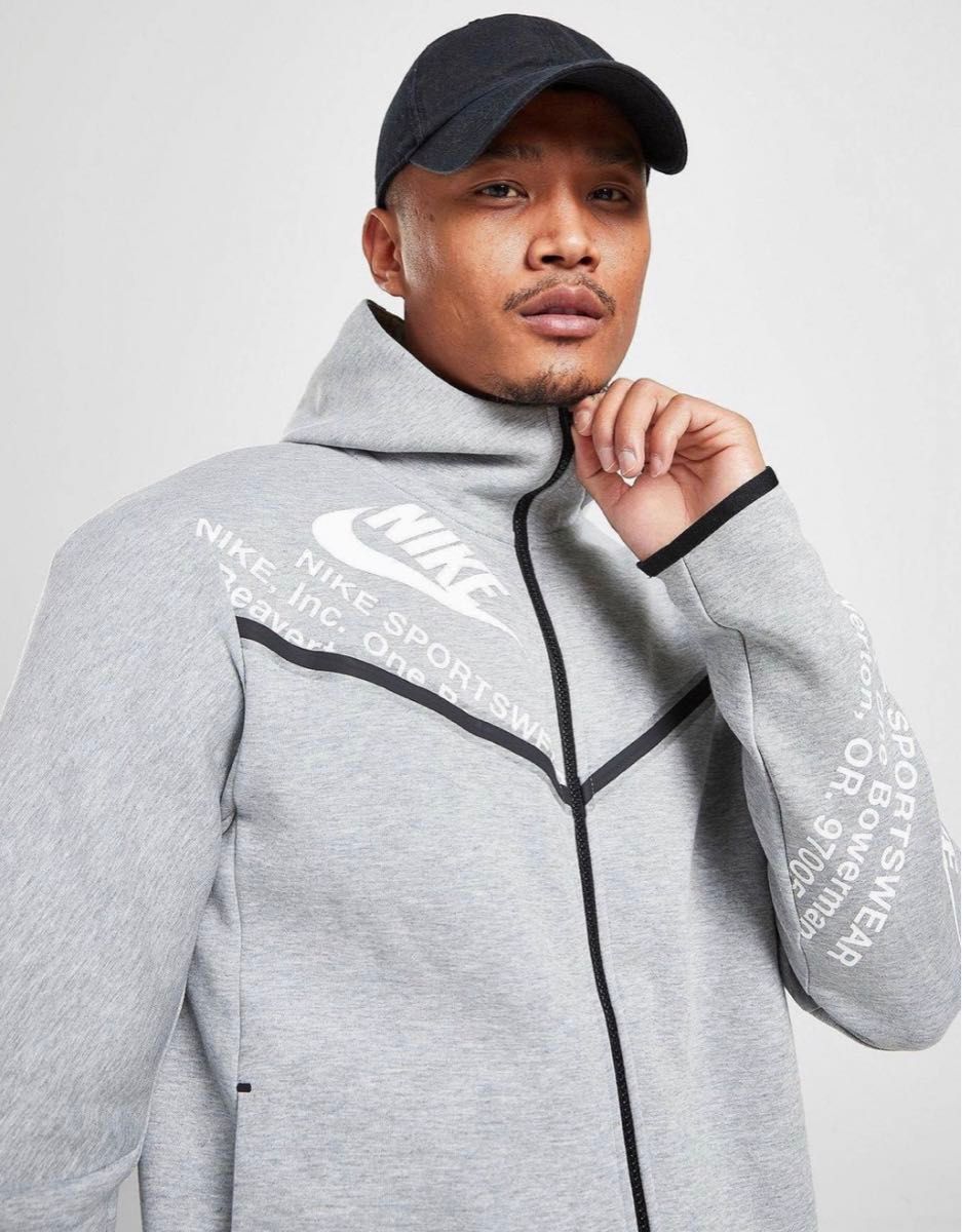 新品未使用 タグ付】NIKE TECH FLEECE セットアップ Lサイズ グレー