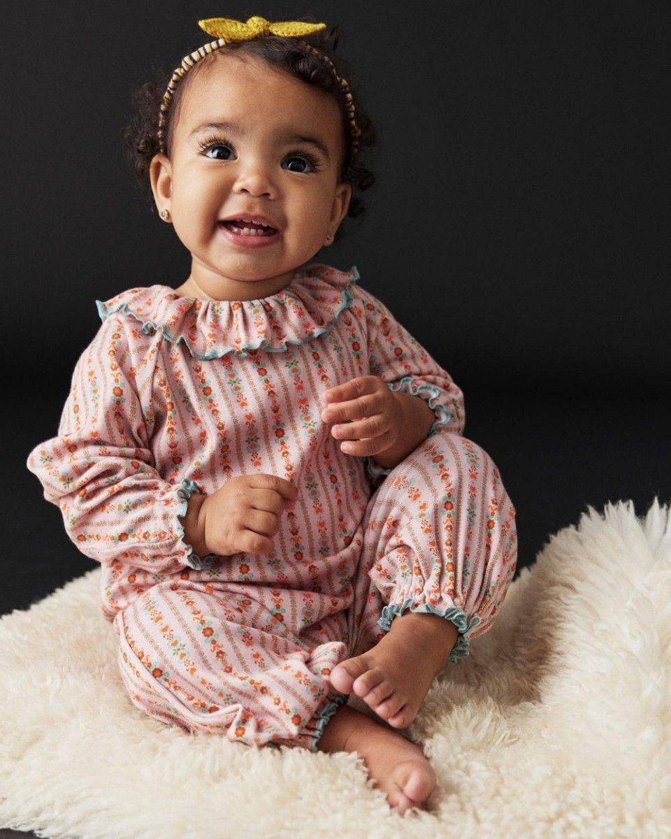 ロンパース・カバーオール misha & puff pierrot onesie 6-9m