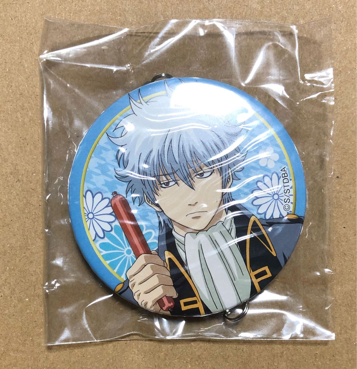 銀魂 坂田銀時 トレーディングつながる缶バッジチャーム 真選組