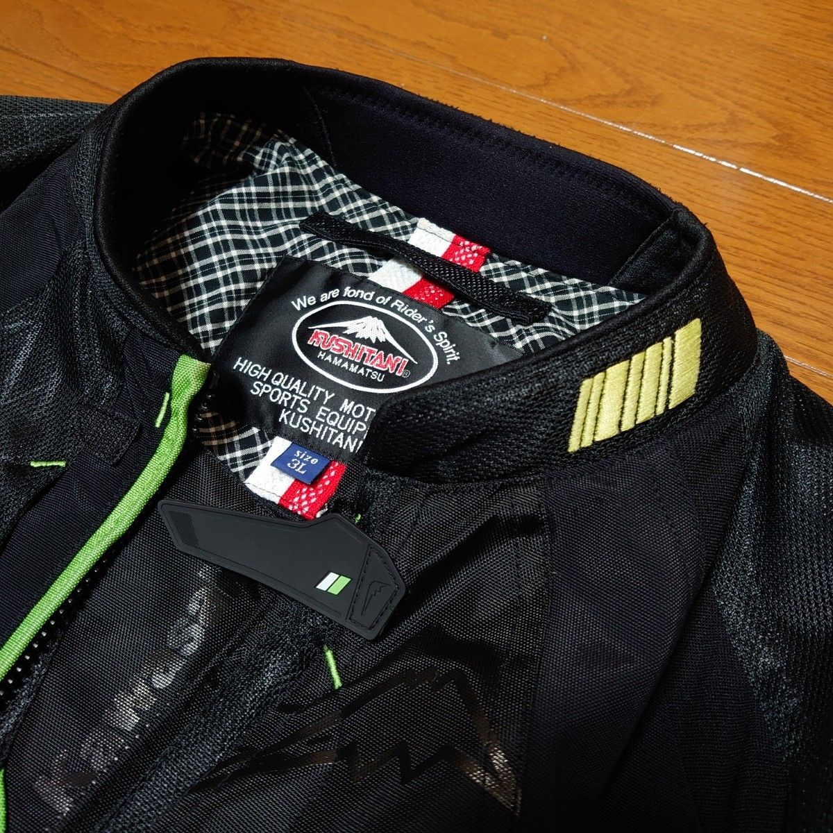 超美品 クシタニ KUSHITANI カワサキ コラボ KAWASAKI エアーコンテ