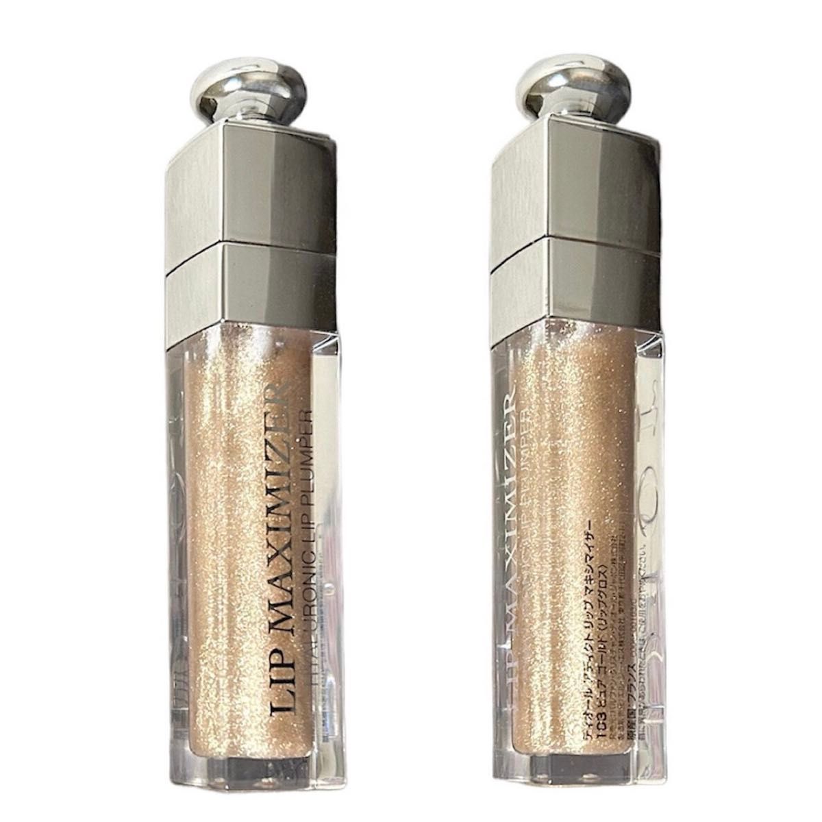 ディオール アディクト リップ マキシマイザー 103 ピュア ゴールド