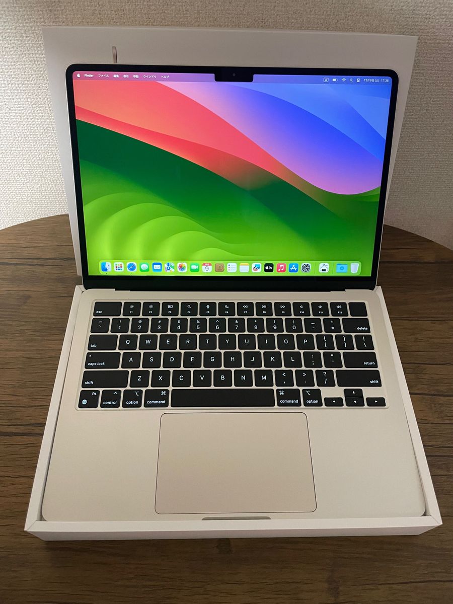 MacBook Air M2 13 6インチ メモリ24GB SSD256GB US配列キーボード