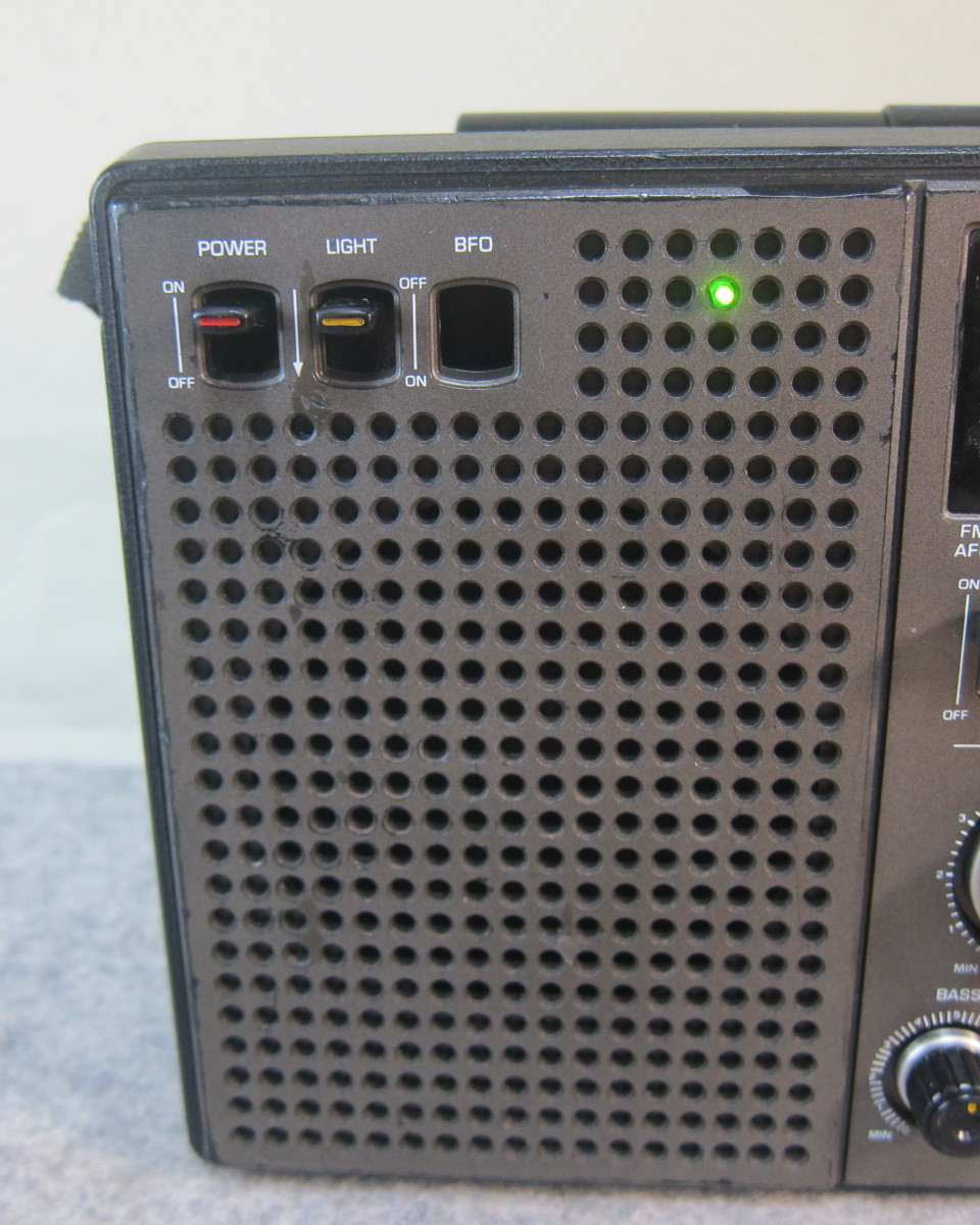 National クーガー2200 RF-2200 FM/MW/SW6バンド 電源表示付 AC