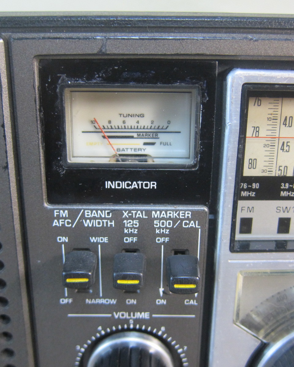 National クーガー2200 RF-2200 FM/MW/SW6バンド 電源表示付 AC