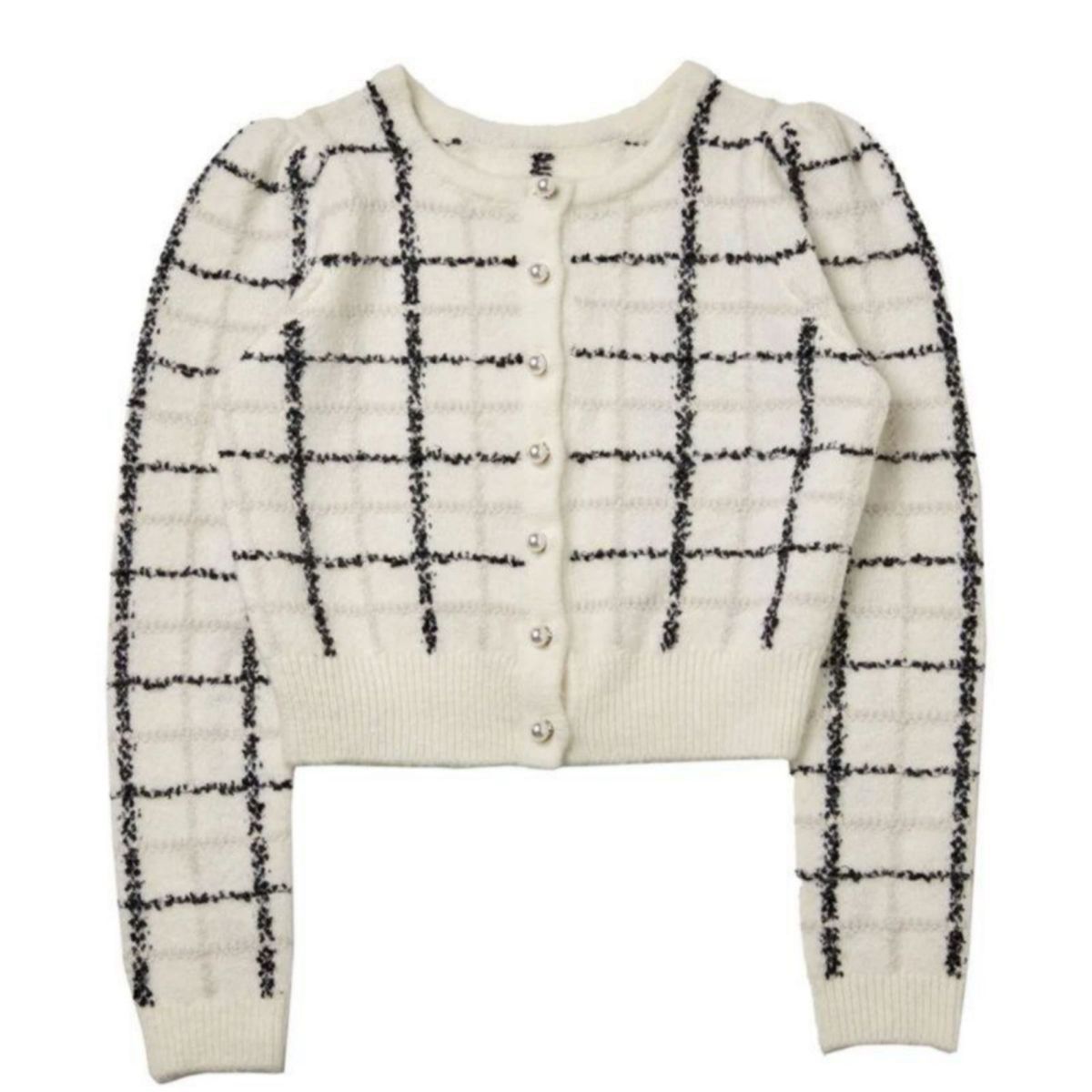 Bouncy Check Knit Pullover Her lip to ハーリップトゥ ホリデー