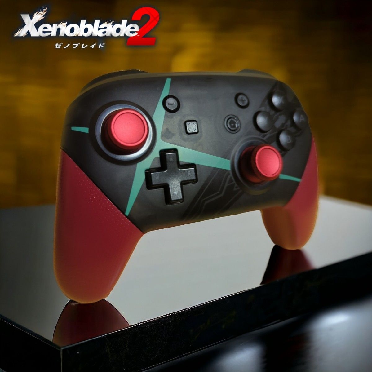Nintendo Switch純正 プロコン ゼノブレイド カスタム シェル新品未