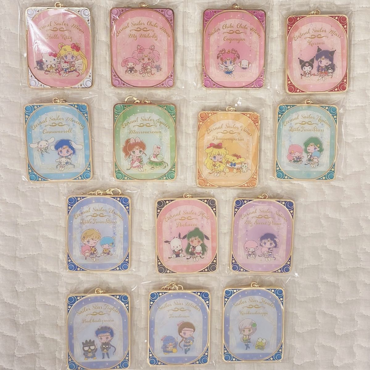 サンリオ セーラームーン シークレットチャーム コンプリートセット 全