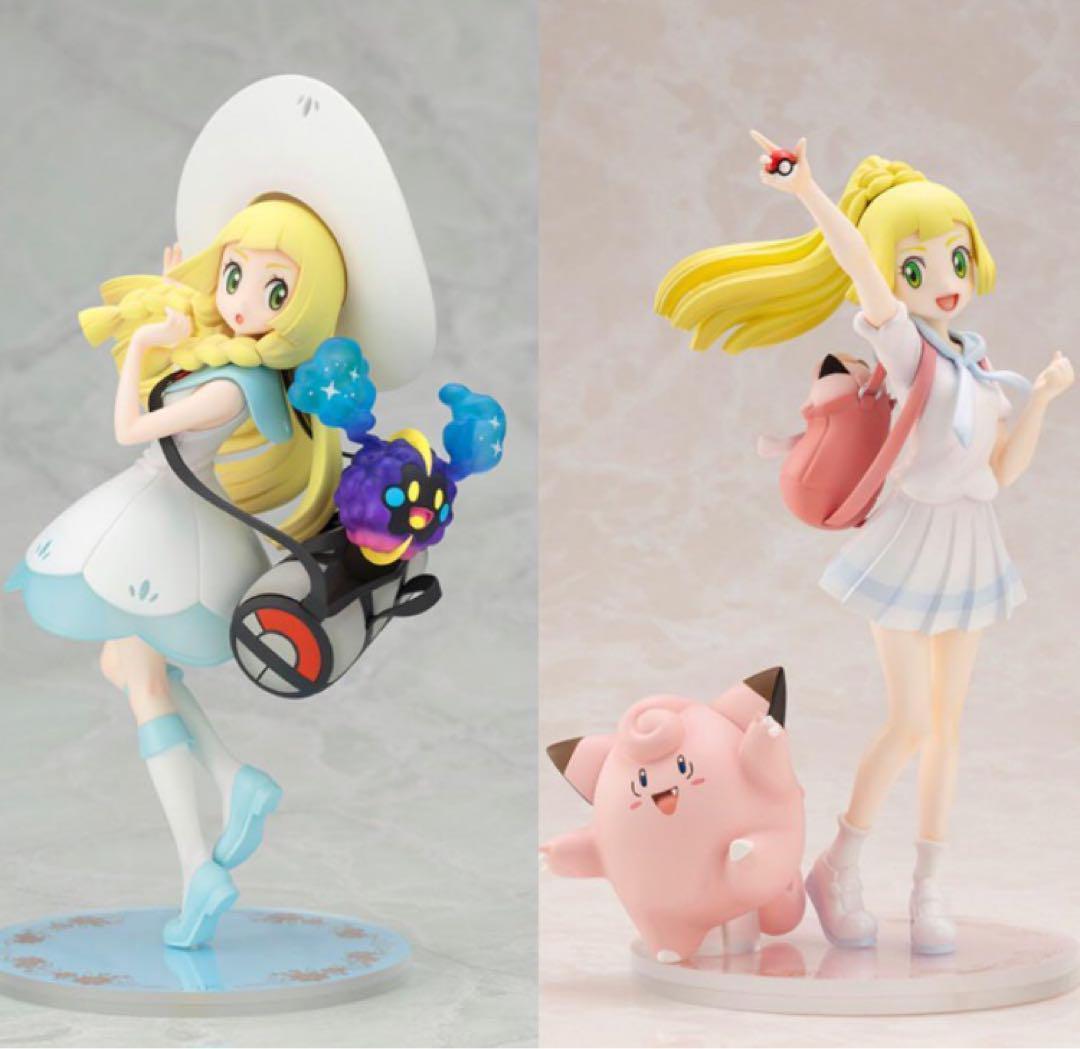 新品 2点セット フィギュア リーリエ＆コスモッグ がんばリーリエ