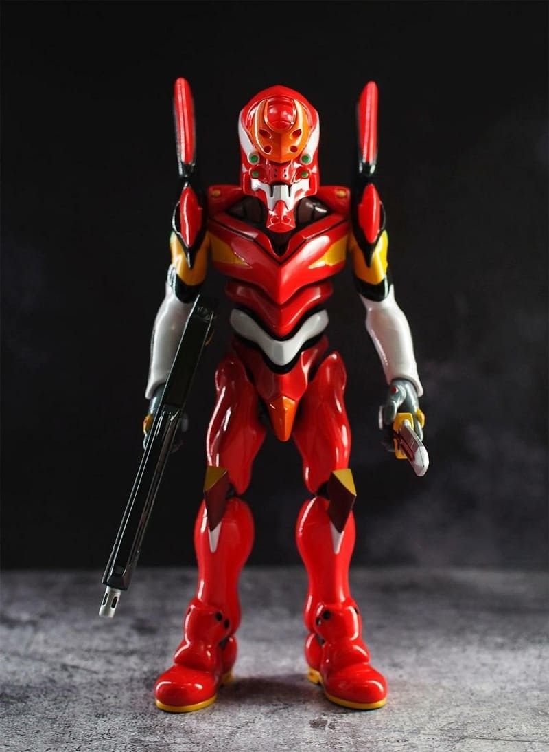 エヴァ エヴァンゲリオン 二号機 ソフビ フィギュア MECHNOIZ TOYS