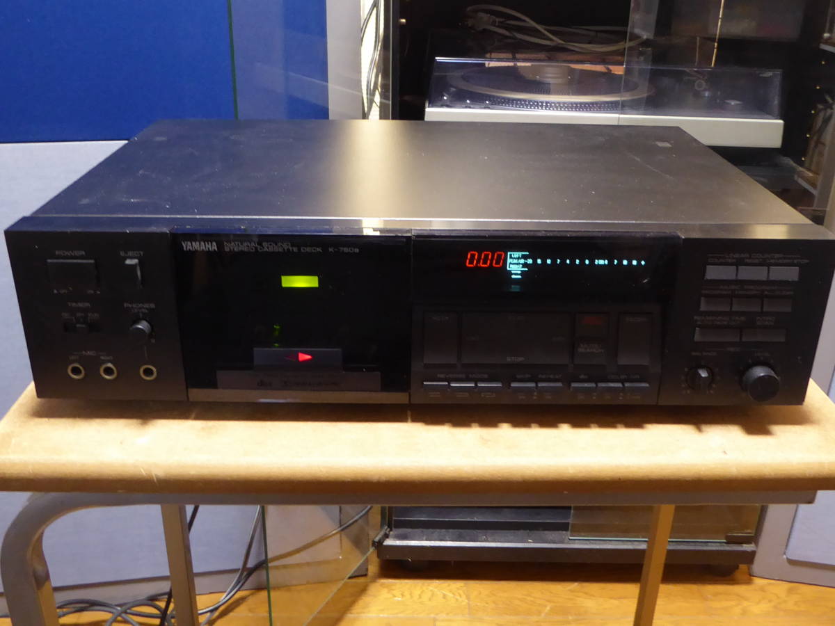 Yahoo!オークション - YAMAHA K-750a ヤマハのカセットデッキ現状品