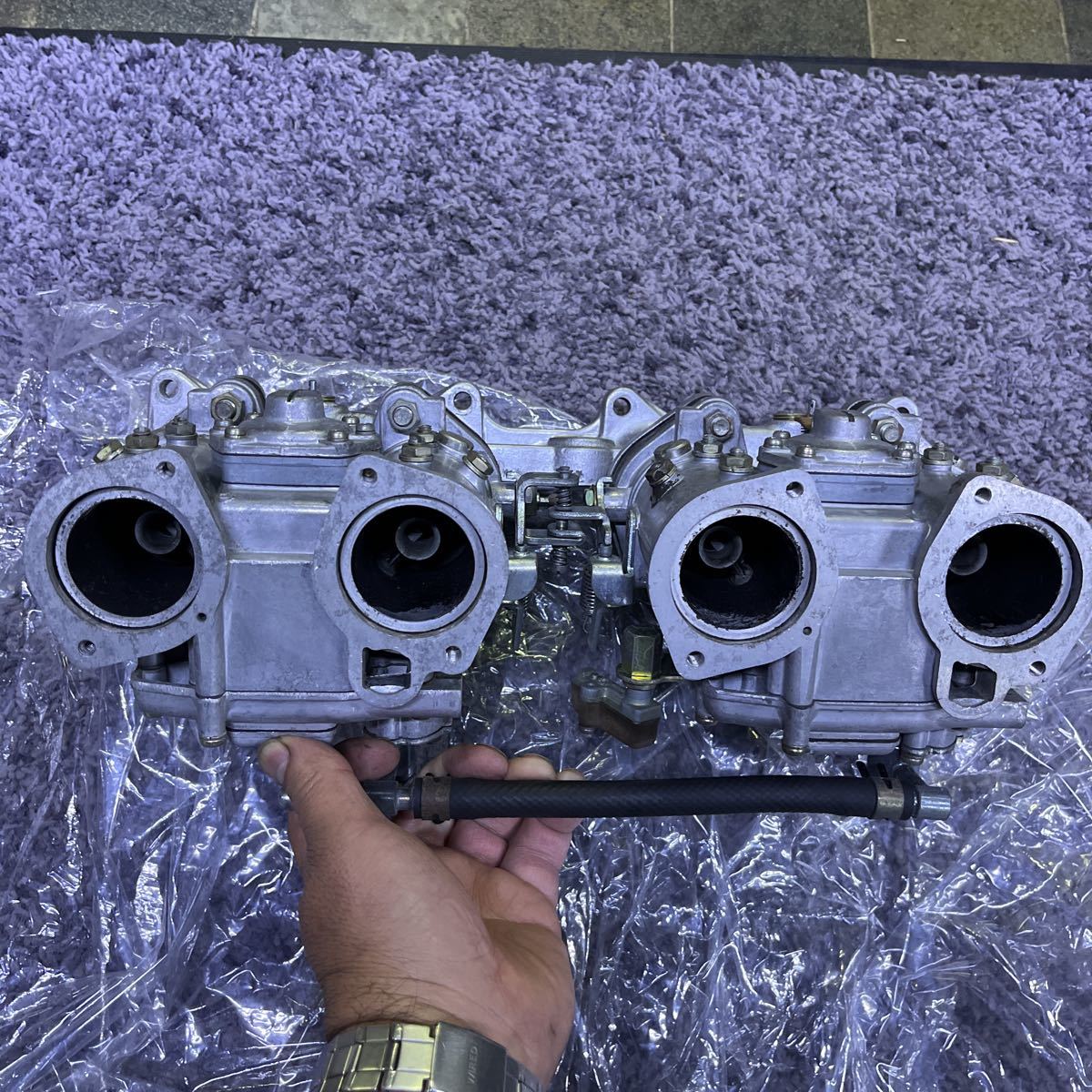 Yahoo!オークション - 極上 純正 ソレックス 40パイ 18RG インマニ 171