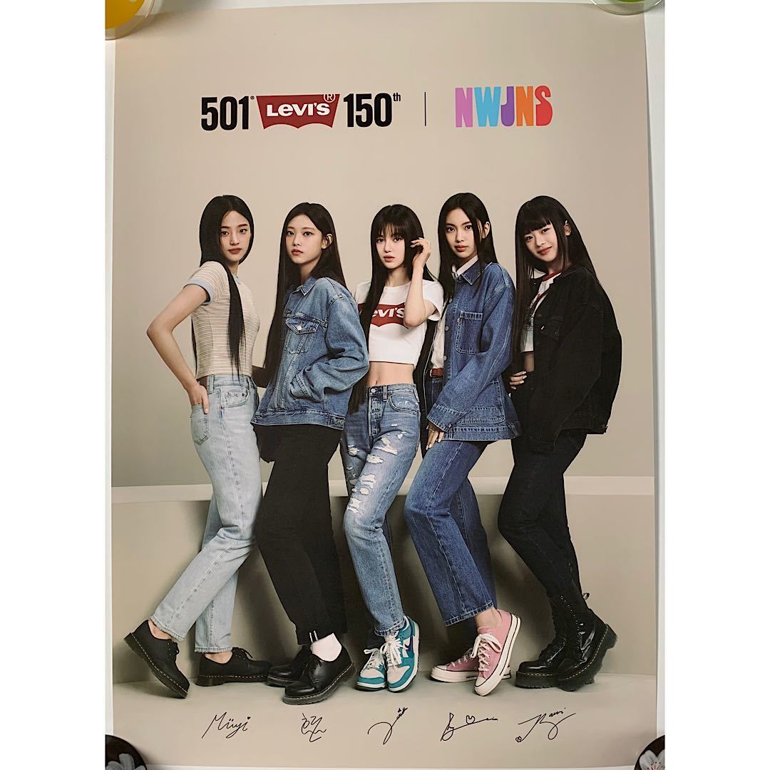 NewJeans ポスター リーバイス｜Yahoo!フリマ（旧PayPayフリマ）