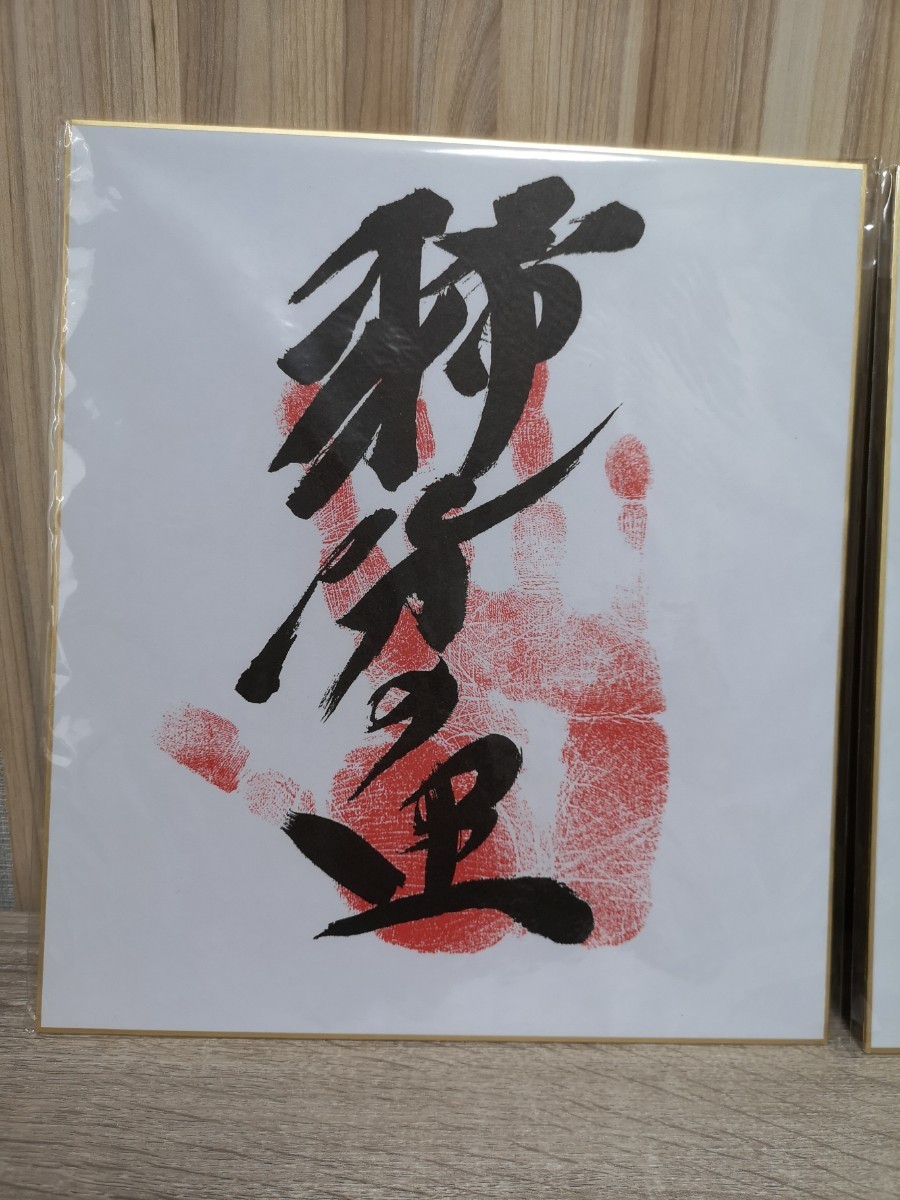 新品】稀勢の里 日馬富士 手形 サイン色紙 両国国技館前売店販売正規品