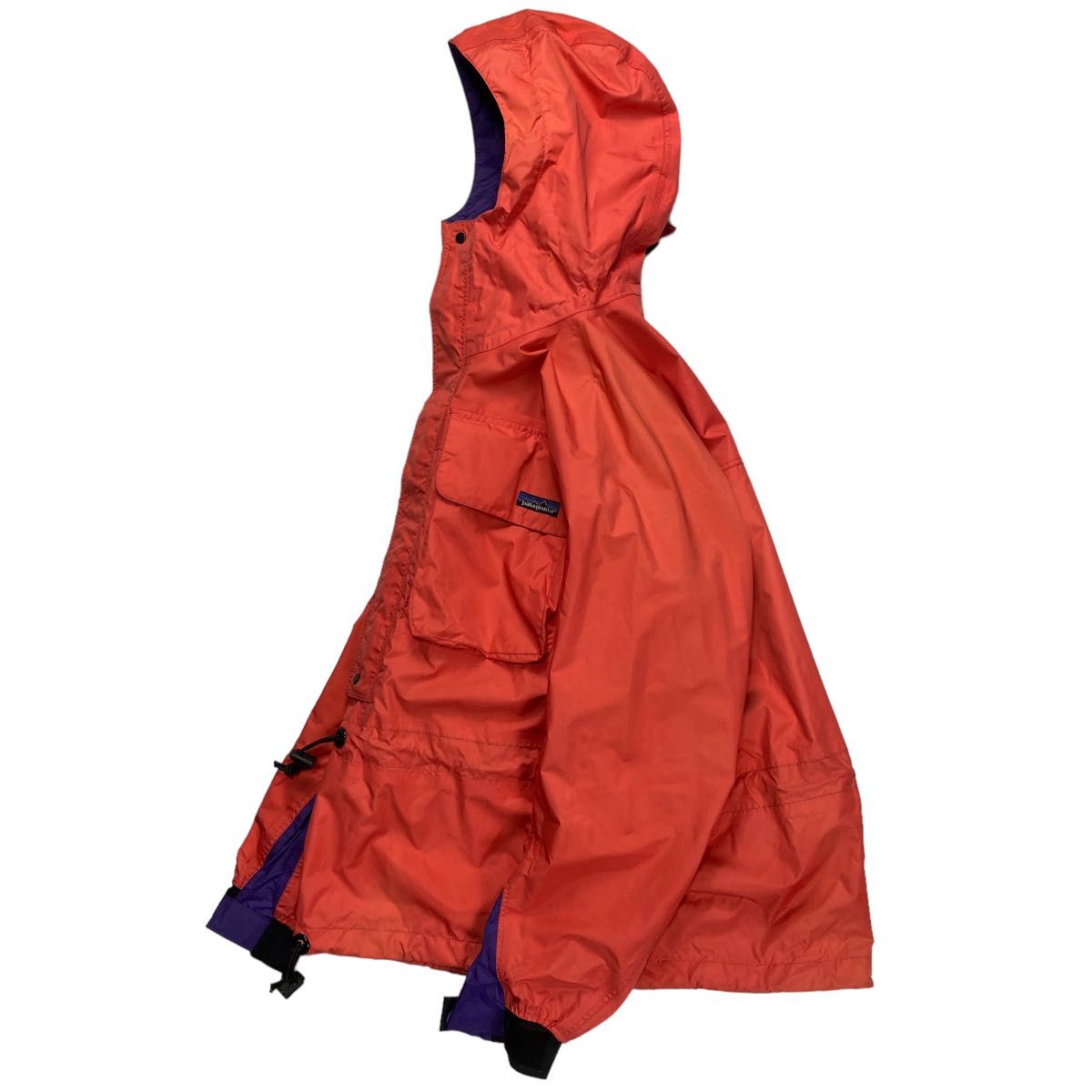 90s Patagonia パタゴニア スカノラックジャケット サーモンピンク M